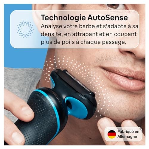 Rasoir Braun Series 5 51-B1000s Grille Station de Charge