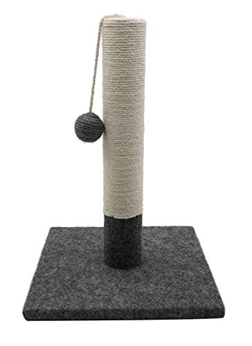 Poteau griffoir Tyrol 42 cm en jute avec pompon