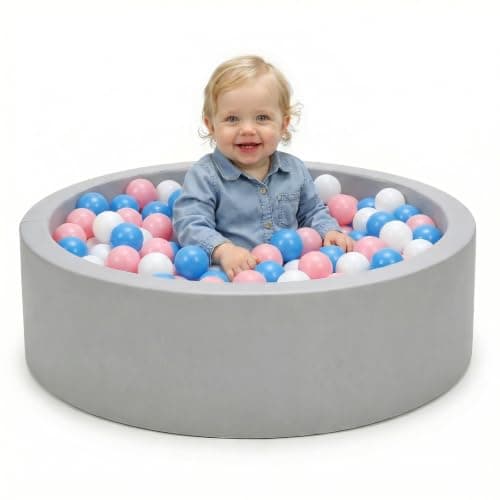 Piscine à balles mousse Wilwolfer 1U-10KY-MQ02 sans balles