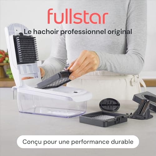 Fullstar Hachoir Legumes 4-en-1 Blanc