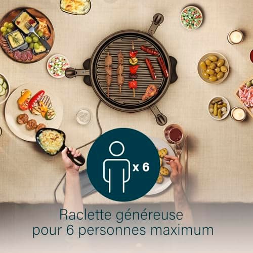 Princess Raclette 6 Grill Party Ø30 cm