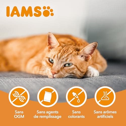 Croquettes IAMS Chat Stérilisé Contrôle du Poids 3 kg