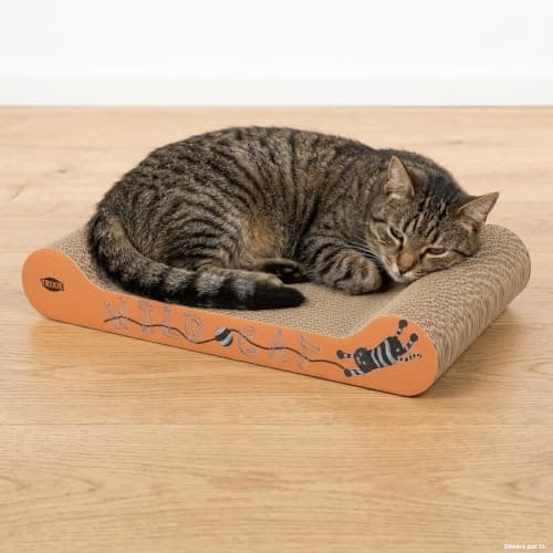 Griffoir carton TRIXIE Wild Cat 41 cm avec cataire