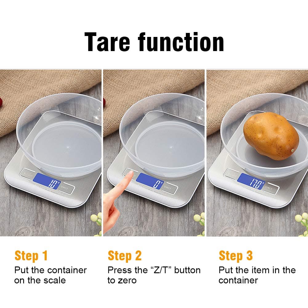 GRIFEMA GA2002 Balance de Cuisine Électronique de Haute Précision 5000g