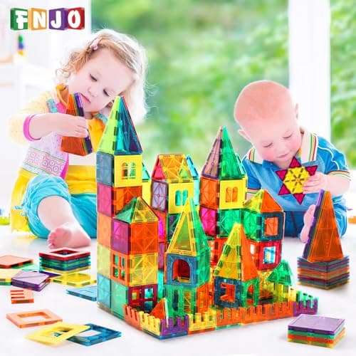 Tuiles magnétiques FNJO 110 pièces, dès 3 ans