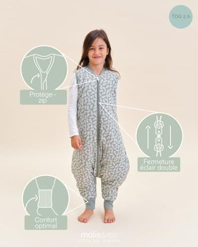 Gigoteuse à pieds molis&co 2,5 TOG hiver taille 3 ans