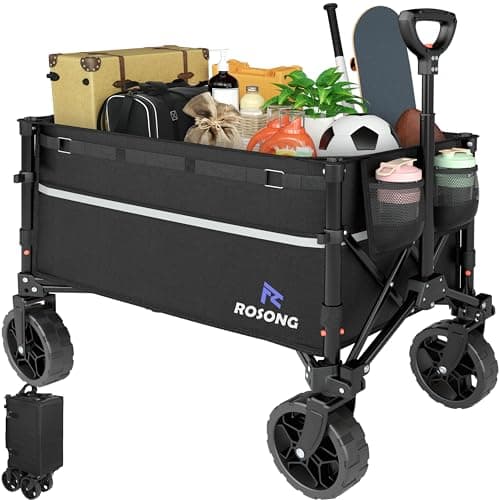 Chariot Pliable ROSONG 120 L - Le Plus Compact