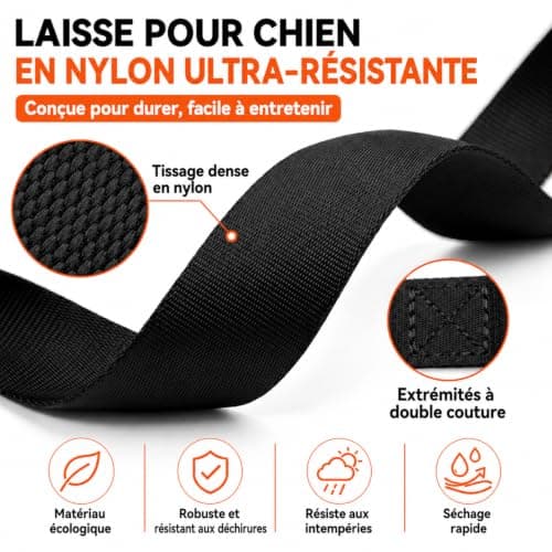 Longe nylon Looxmeer D1823 10 m pour le travail du rappel