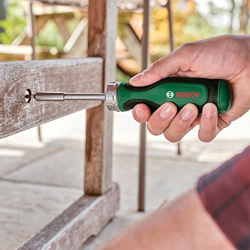 Tournevis cliquet Bosch 50 Nm 12 embouts