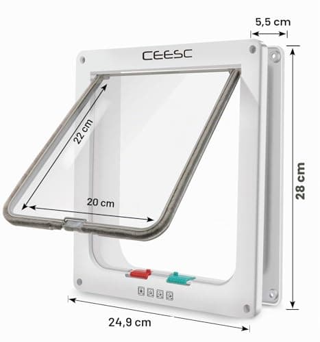 Chatière CEESC Grande Taille Verrouillage 4 Positions