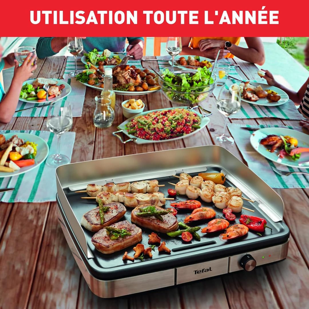 Tefal Maxi Plancha XXL 10/12 Personnes