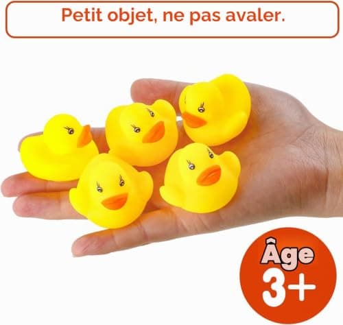 Lot de 50 mini canards DERAYEE DF639S1P1, dès 3 ans
