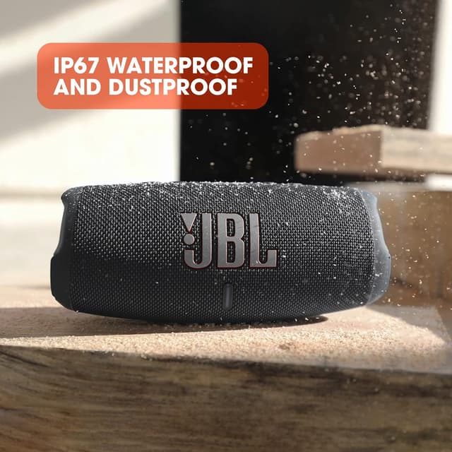  JBL Charge 5 – Enceinte portable Bluetooth avec chargeur intégré