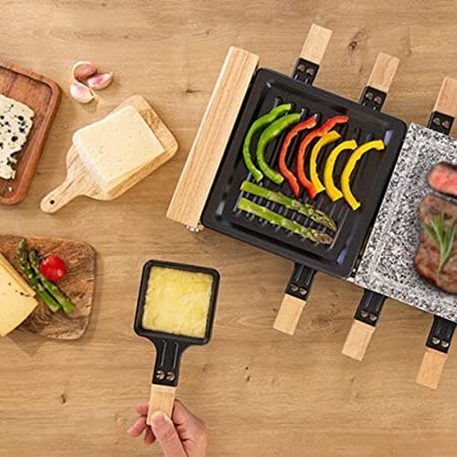 Cecotec Raclette Cheese Grill 8400 Wood MixGrill