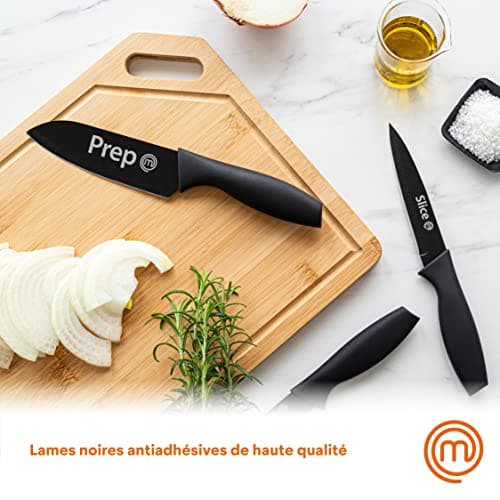 Set de 3 couteaux MasterChef office universel et chef