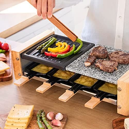 Cecotec Raclette Cheese Grill 8400 Wood MixGrill