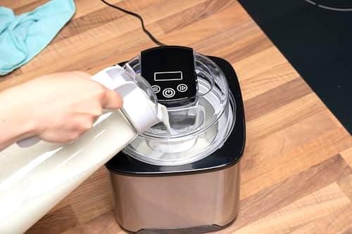 alpina Turbine à Glace 2L Compresseur Yaourt Glacé