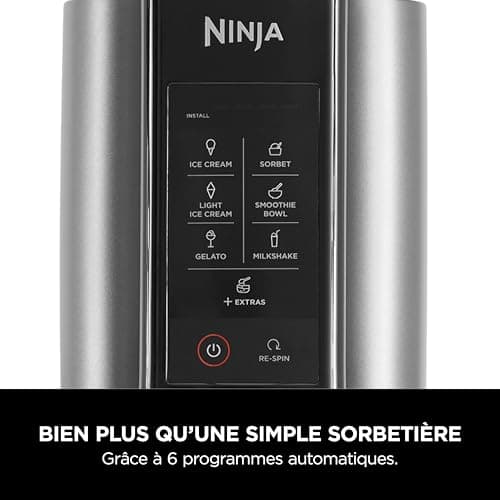 Ninja CREAMi Machine à Desserts Glacés 7 Programmes