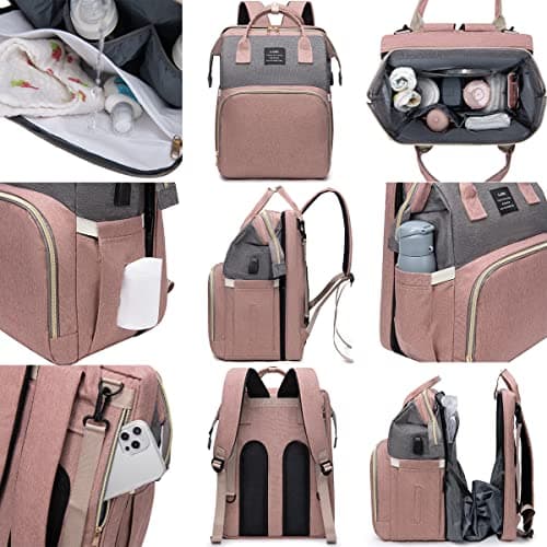 Sac à Langer LEcylankEr avec Lit Bébé Pliant Intégré