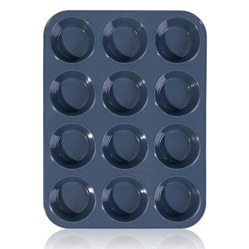Plaque 12 muffins silicone SUPER KITCHEN 33 cm