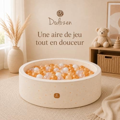 Piscine à balles Dodozen A5-LK 90x30 velours, sans balles