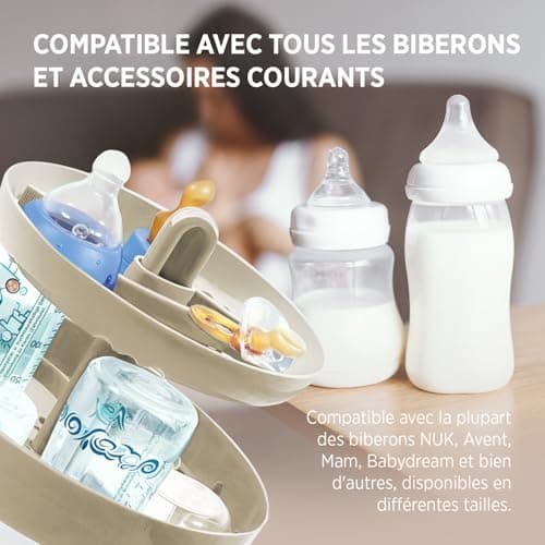Stérilisateur Vapeur Babyruf BS 29b 6 Biberons