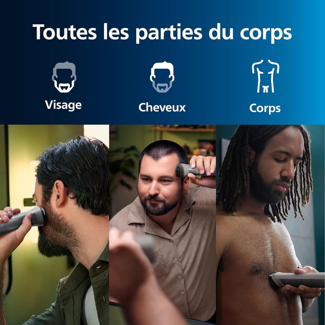 Philips Series 5000 MG5950/15: Tondeuse Multistyle 12-en-1