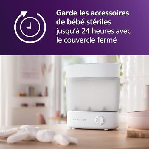 Stérilisateur Philips Avent Premium SCF291 6 biberons
