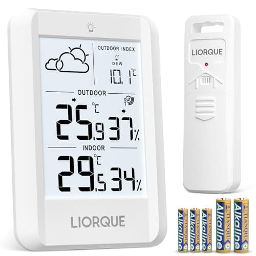 Station Météo LIORQUE Sans Fil Piles Incluses