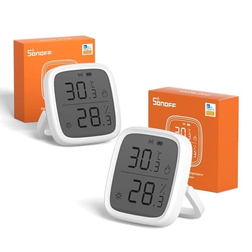 SONOFF SNZB Capteur ZigBee Temp Humid 2 Pack