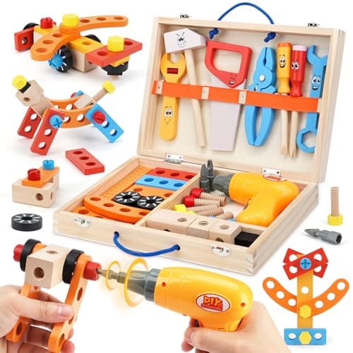 Boîte à outils enfant Vanplay MX083-Drill 39 pièces