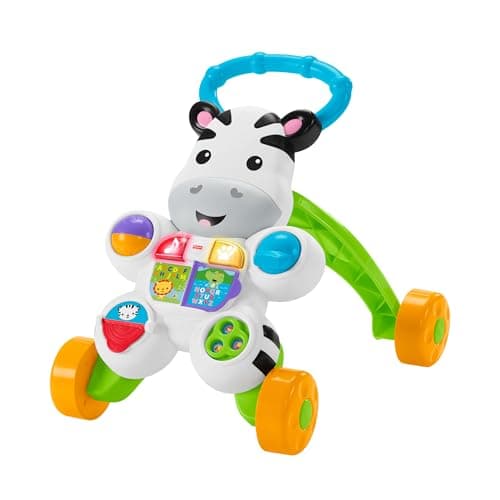 Trotteur Zèbre Fisher-Price Apprends avec Moi à Pousser