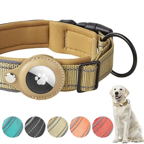 Collier BoloShine SD-DC à étui pour AirTag, nylon 3 cm