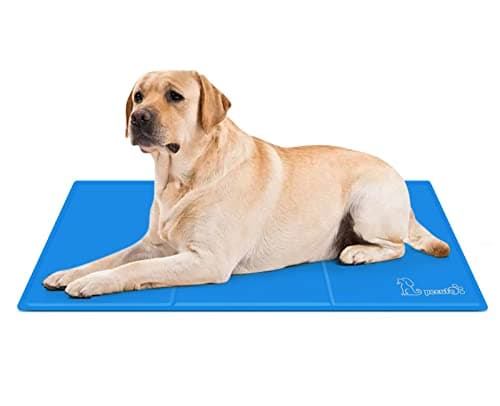 Tapis Rafraîchissant Pecute Gel L 90x50 cm Bleu