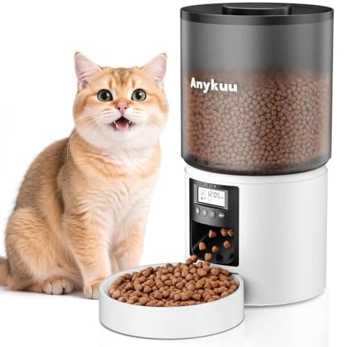 Distributeur Croquettes Anykuu 4 L - 6 Repas Programmables