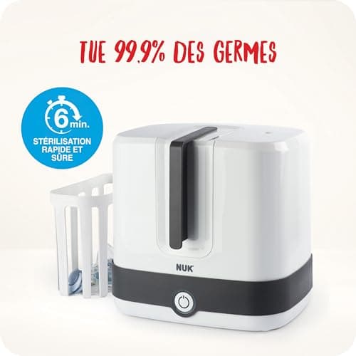 Stérilisateur vapeur NUK Vario Express 6 biberons