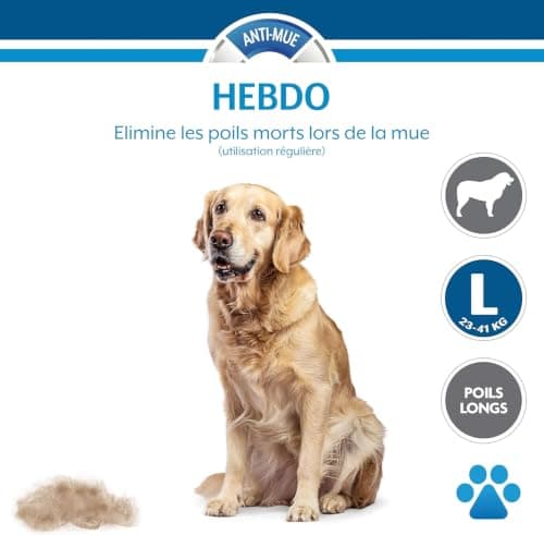 FURminator Undercoat deShedding L Chien Poils Longs