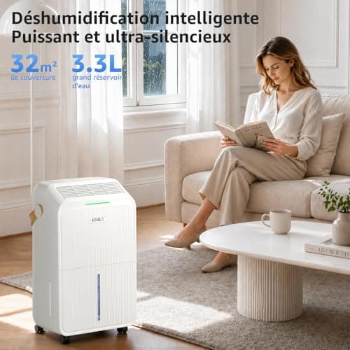 Déshumidificateur KNKA PD22SC 16 L/jour hygrostat réglable