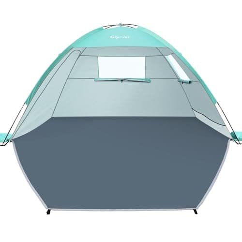 Tente de Plage Glymnis 2-3 Personnes avec Tapis