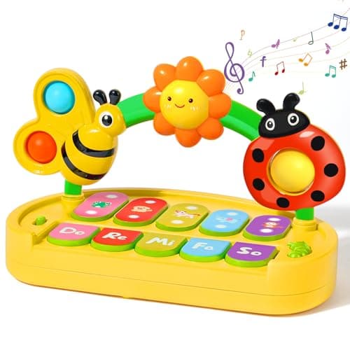 Piano d'éveil AOOTE 6006752 à 10 touches et 4 modes