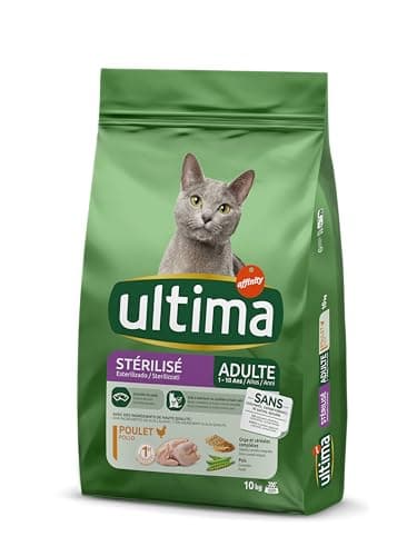 Croquettes Ultima Chat Stérilisé Poulet 10 kg
