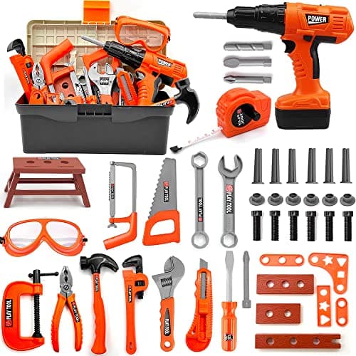 Boîte à outils enfant Hyrenee KY153 avec perceuse