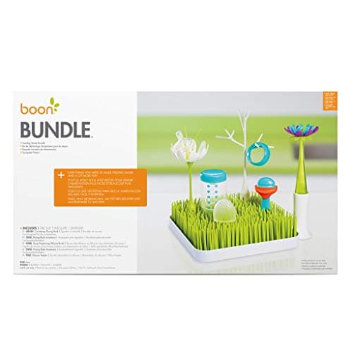 Kit de démarrage Boon Grass, égouttoir biberons gazon