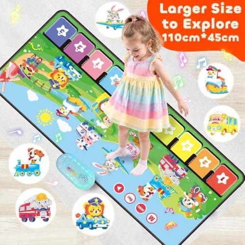 Tapis piano MOMUSE YQ2919 80 sons molette de volume