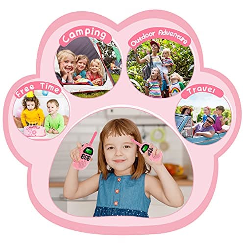 Talkie-walkie enfant Ushining rechargeable VOX LCD