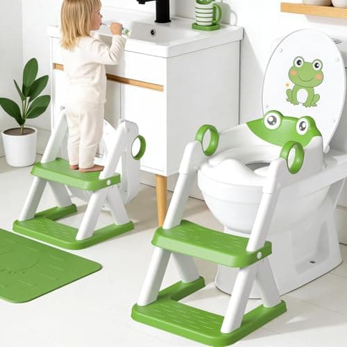 Réducteur WC Grenouille COOSEYA avec Marchepied Réglable