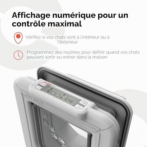 Chatière à puce Cat Mate Elite 355 avec minuterie