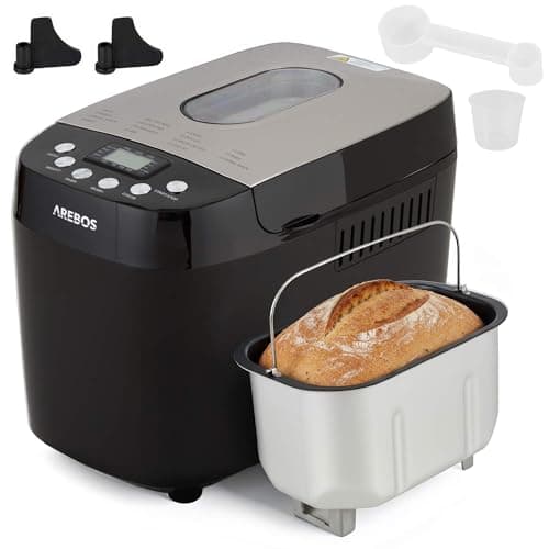 Machine à pain AREBOS 1500 g 15 programmes 850 W