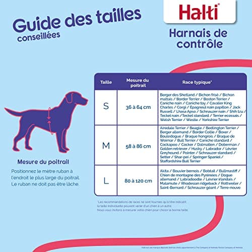 Harnais de Contrôle Halti - Taille M