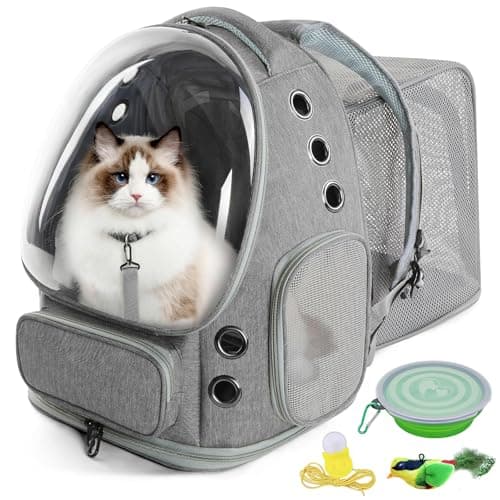 Sac à dos chat Wuciray extensible avec attache interne